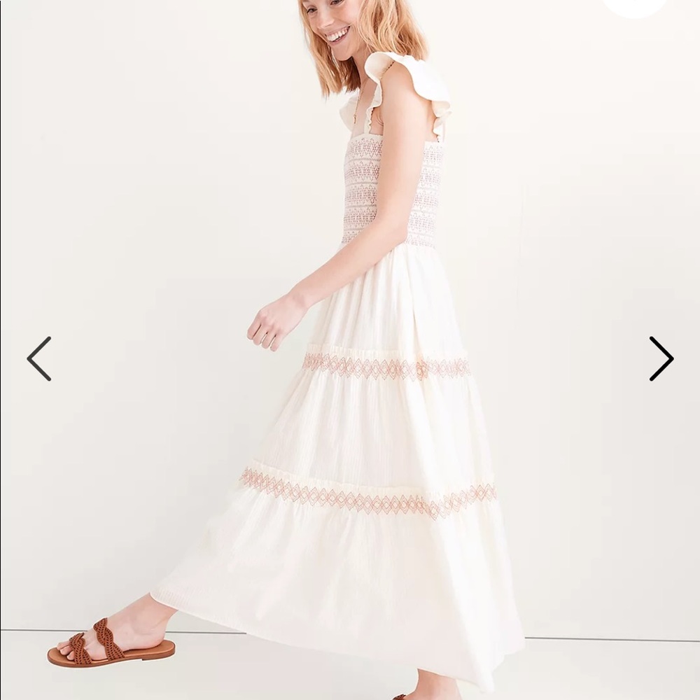 NWOT Madewell Tiered Midi/Maxi Dress